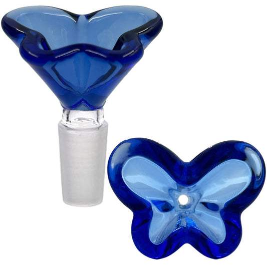 14mm Glass  Butterfly Bowl - Now In 5 Colors! [GB-45]