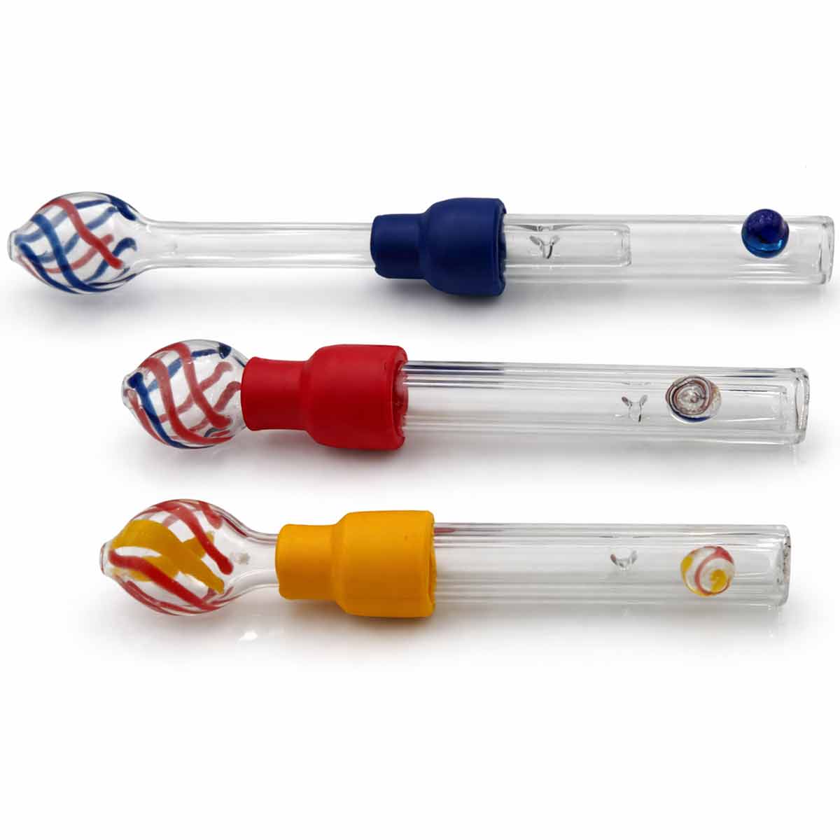 4.75" American Made Glass Blunt - Assorted Colors [HP-G-B2]