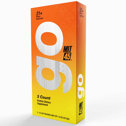 NEW MIT45 Orange GO Gel - On-The-Go Pouch - Regular Strength [K-MIT-GO2]