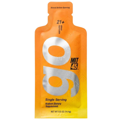 NEW MIT45 Orange GO Gel - On-The-Go Pouch - Regular Strength [K-MIT-GO2]