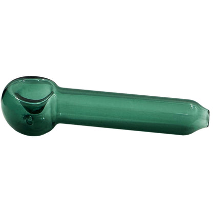 4.25" Classic Glass Spoon Hand Pipe - Assorted Colors [HP-G-143B]