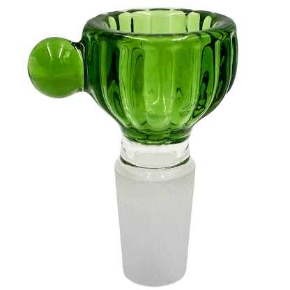 14mm Glass Bowls w/ Handle - Assorted Colors [GB-36]