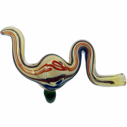 4.75" Glass Serpent Hand Pipe [HP-G-101B]