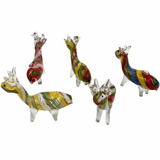 5” Reindeer Glass Hand Pipe [GP-R]