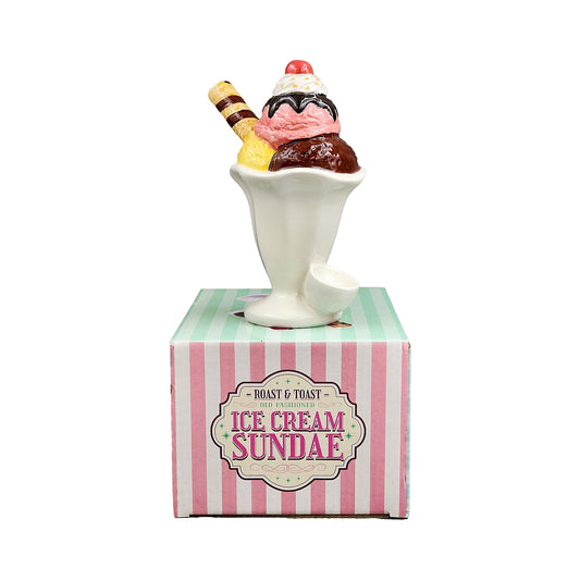 Roast & Toast Ceramic Pipe w/ Gift Box - Ice Cream Sundae [HP-C-FC-4]