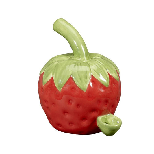 Roast & Toast Ceramic Pipe w/ Gift Box - Strawberry [HP-C-FC-5]
