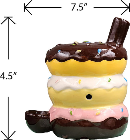 Roast & Toast Ceramic Pipe w/ Gift Box - Donut [HP-C-FC-7]