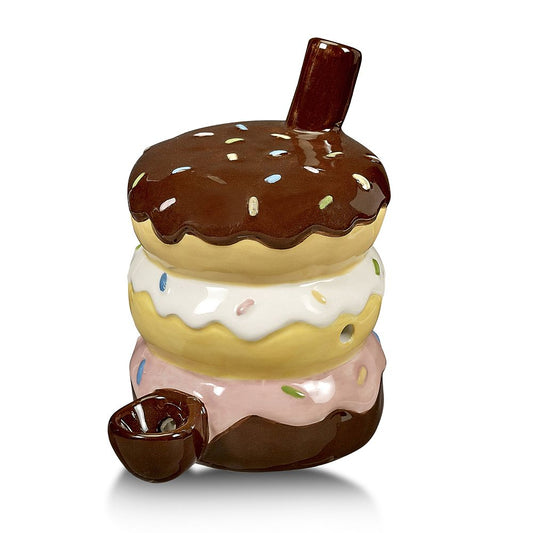 Roast & Toast Ceramic Pipe w/ Gift Box - Donut [HP-C-FC-7]