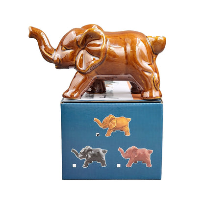 Roast & Toast Ceramic Pipe w/ Gift Box - Sienna Elephant [HP-C-FC-8]