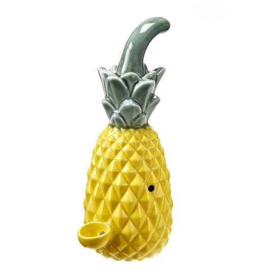Roast & Toast Ceramic Pipe w/ Gift Box - Pineapple [HP-C-FC-9]