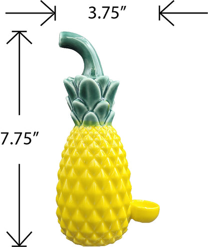 Roast & Toast Ceramic Pipe w/ Gift Box - Pineapple [HP-C-FC-9]