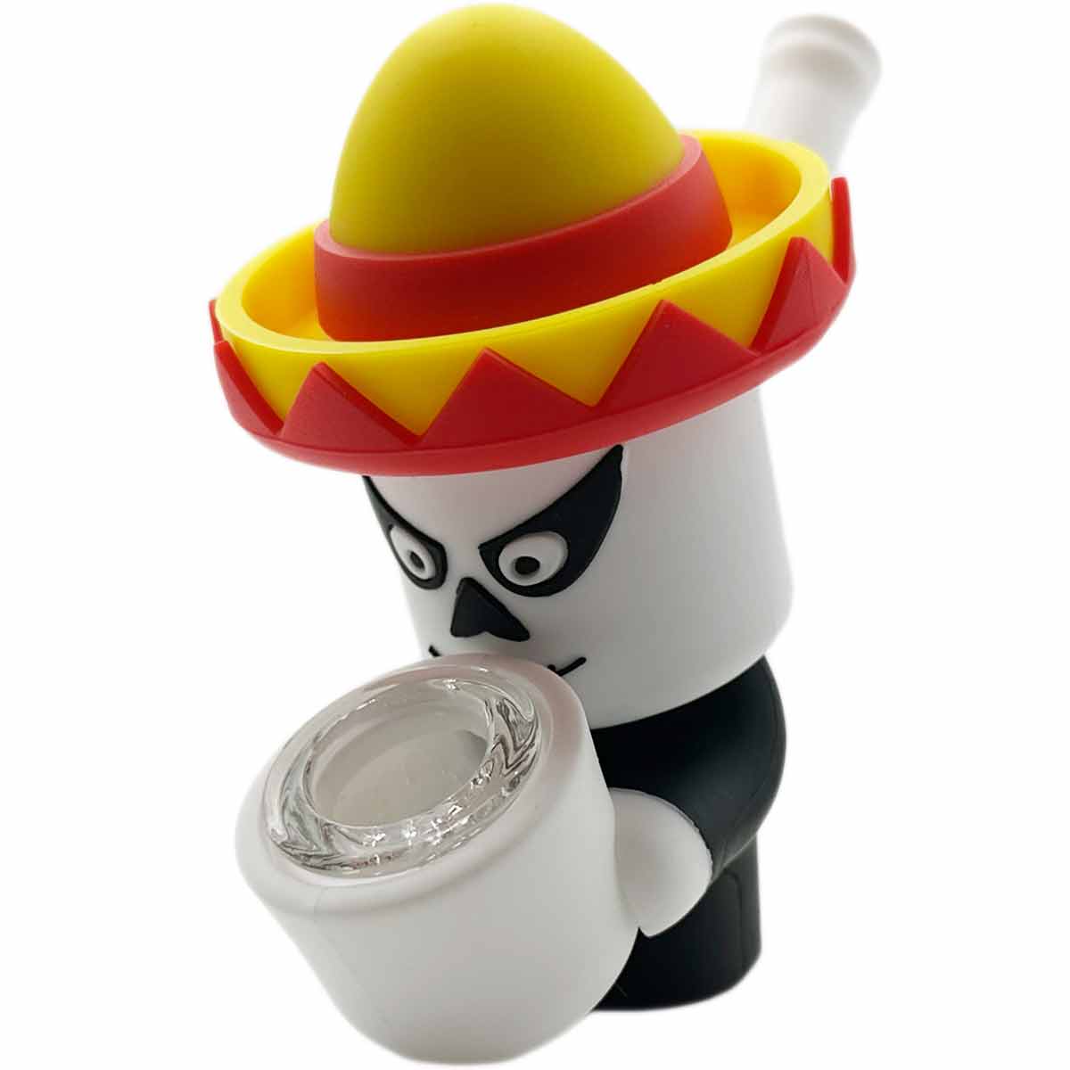 4" Silicone Characters Hand Pipe w/ Gift Box [HP-S-181]