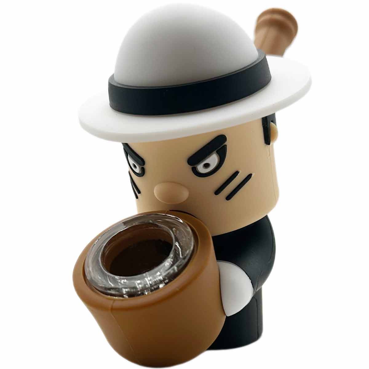 4" Silicone Characters Hand Pipe w/ Gift Box [HP-S-181]