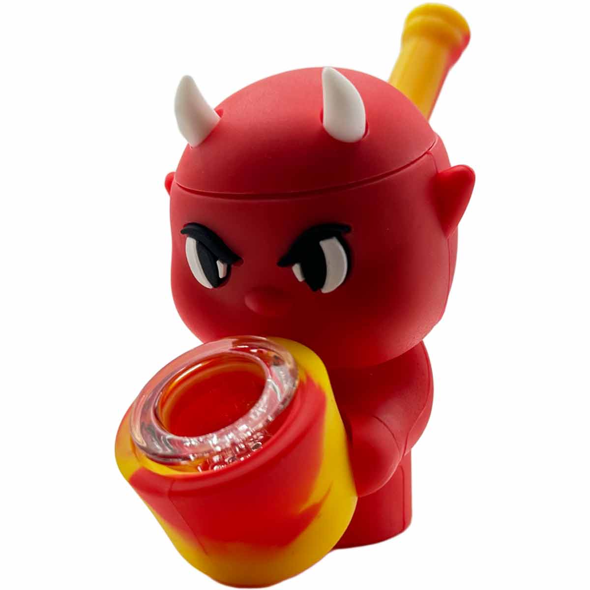 4" Silicone Characters Hand Pipe w/ Gift Box [HP-S-181]