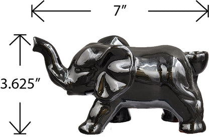 Roast & Toast Ceramic Pipe w/ Gift Box - Black Elephant [HP-C-FC-11]
