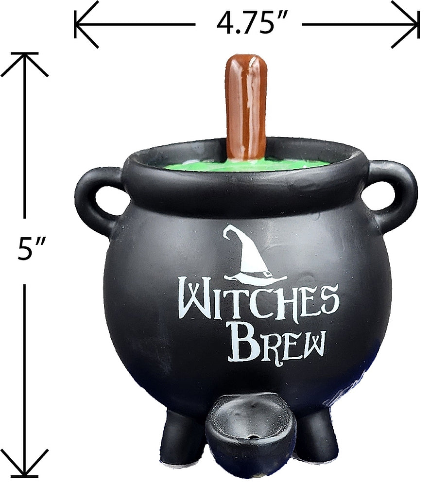 Roast & Toast Ceramic Pipe w/ Gift Box - Witches Brew Cauldron [HP-C-FC-13]