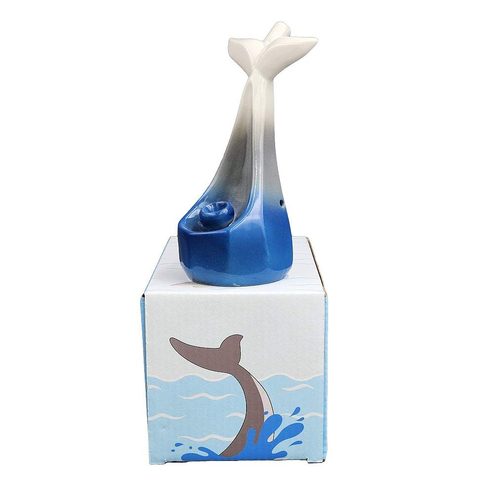 Roast & Toast Ceramic Pipe w/ Gift Box - Dolphin [HP-C-FC-14]
