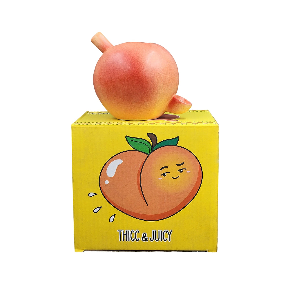 Roast & Toast Ceramic Pipe w/ Gift Box - Peach [HP-C-FC-15]