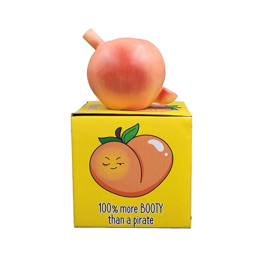 Roast & Toast Ceramic Pipe w/ Gift Box - Peach [HP-C-FC-15]