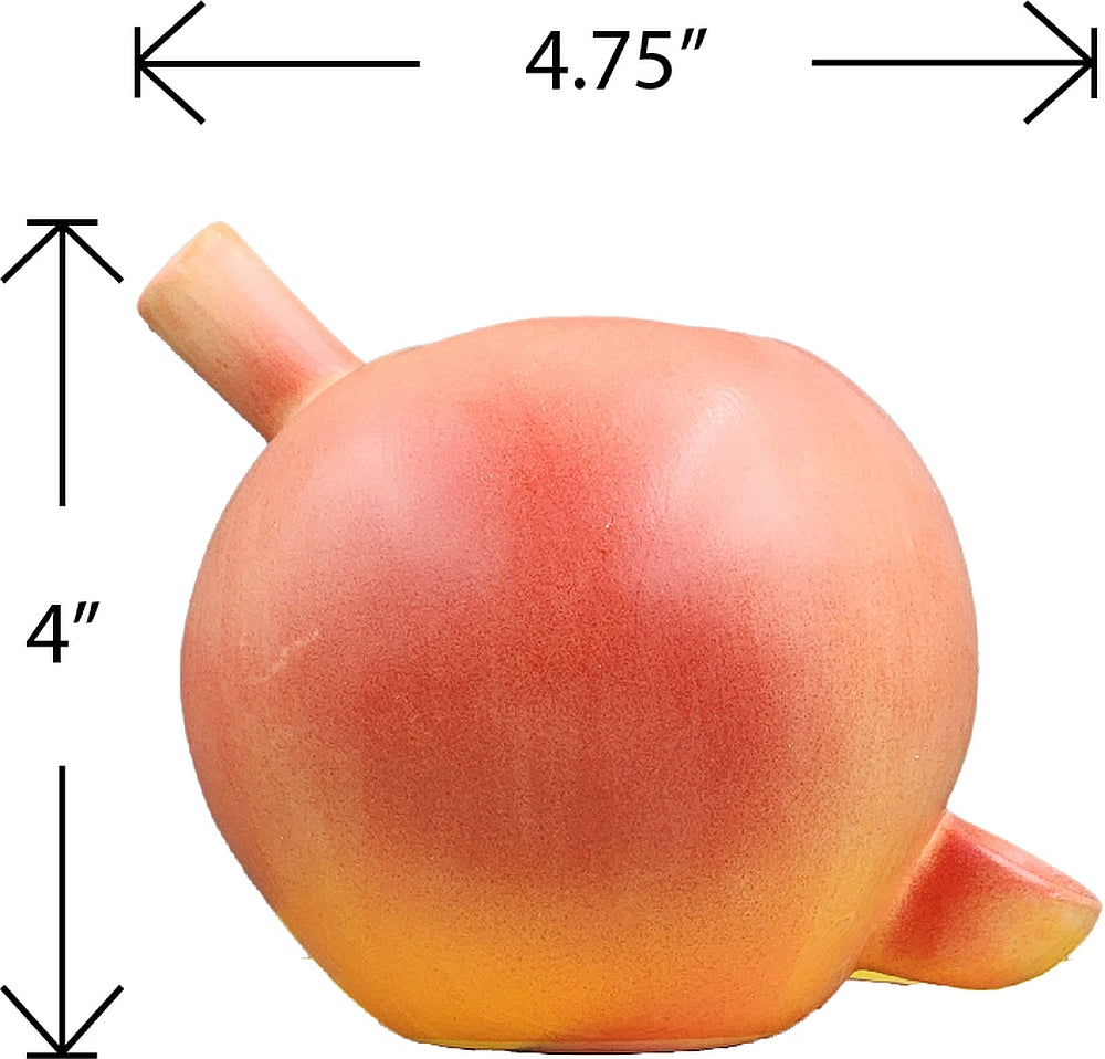 Roast & Toast Ceramic Pipe w/ Gift Box - Peach [HP-C-FC-15]