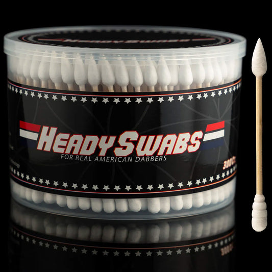 Heady Swabs 3" Dual Tip Tech 300 Count [HS-1B]