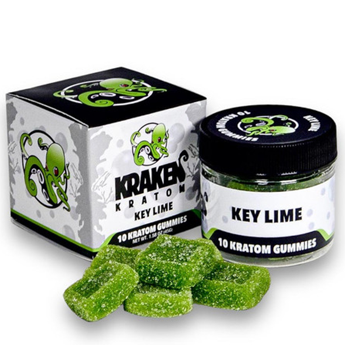 Kraken Kratom Gummies 300mg - 3 Flavors [K-KR-KG]
