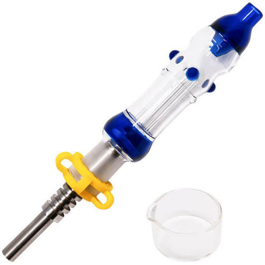 8" 14mm Glass Nectar Collector Set - Gift Box [NC-G-71]