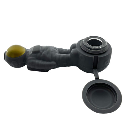 5" 10mm 4-Way Astronaut Nectar Collector, Hand Pipe, Water Pipe & Dab Rig - Assorted Colors [NC-S-86 & NC-S-86+]