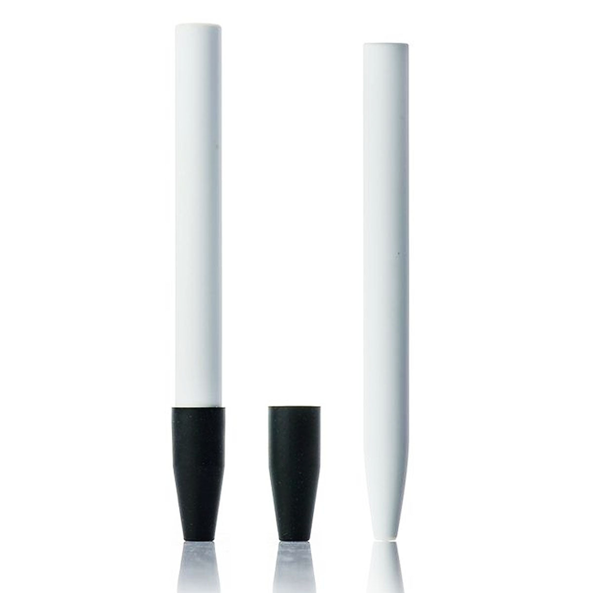 5.1" Full Ceramic Dab Straw w/ Silicone Cap [NC-C-1]