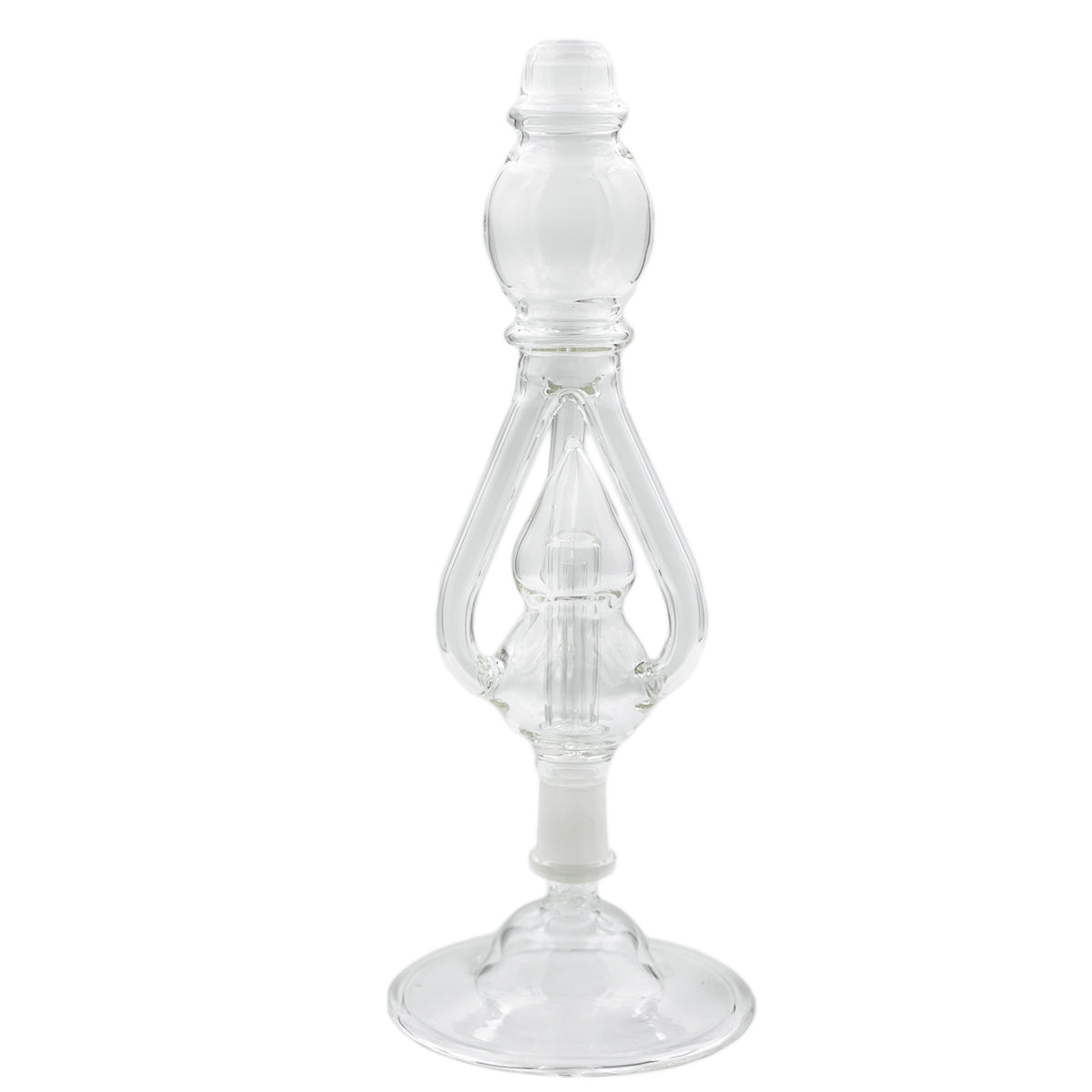 10.5" 14mm Glass Recycler Nectar Collector w/ Accessory Set [NC-G-59]