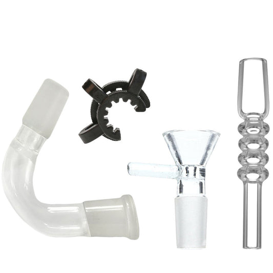 V-Style 14mm Adapter for Nectar Collectors & Water Pipes - 14mm Female to 14mm Male [NC-VA14+]