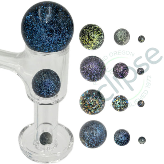 3-Piece Dichro Ball Terp Slurp Set - Assorted Colors [TSV-S15]