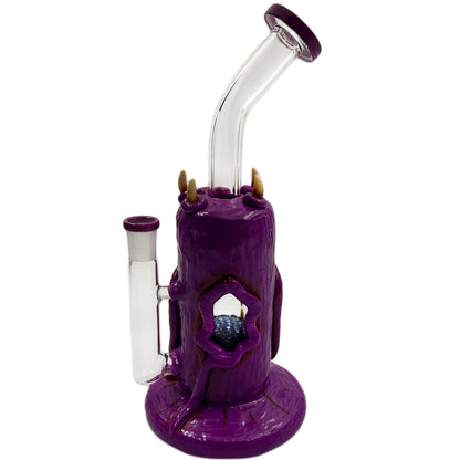 10" Banger Hanger w/ Monster Designs, Honeycomb Perc & Terp Pearl Set [WP-G-253C]