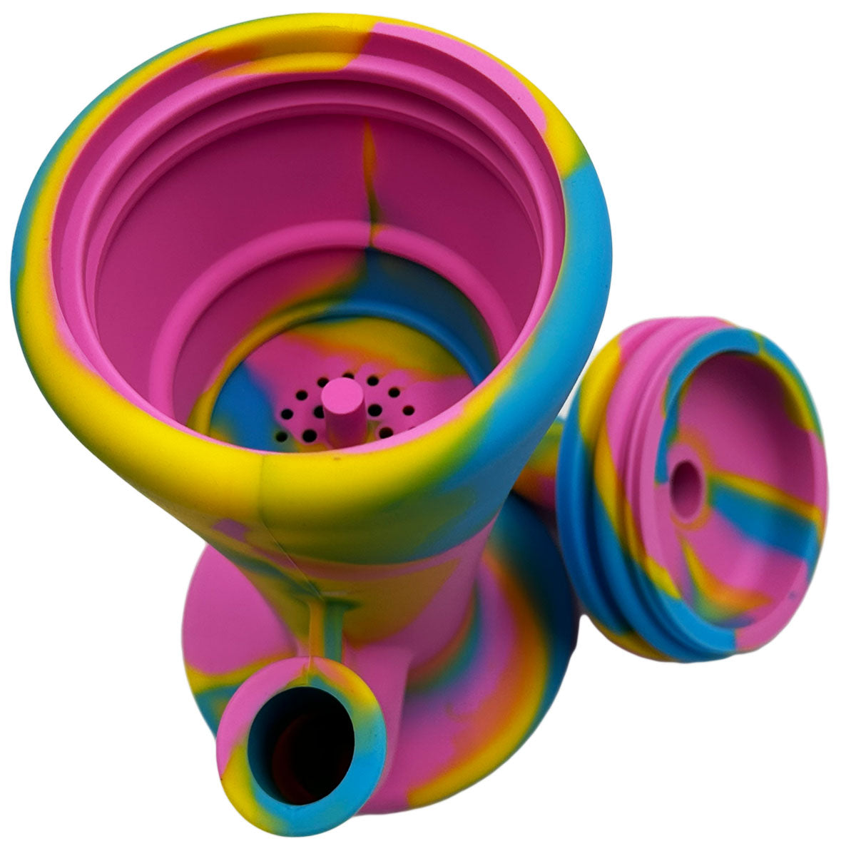 11" Heavyweight Banger Hanger w/ Suction Cup Base & Removable Perc - Assorted Colors [WP-S-260]