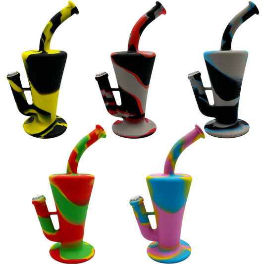 11" Heavyweight Banger Hanger w/ Suction Cup Base & Removable Perc - Assorted Colors [WP-S-260]