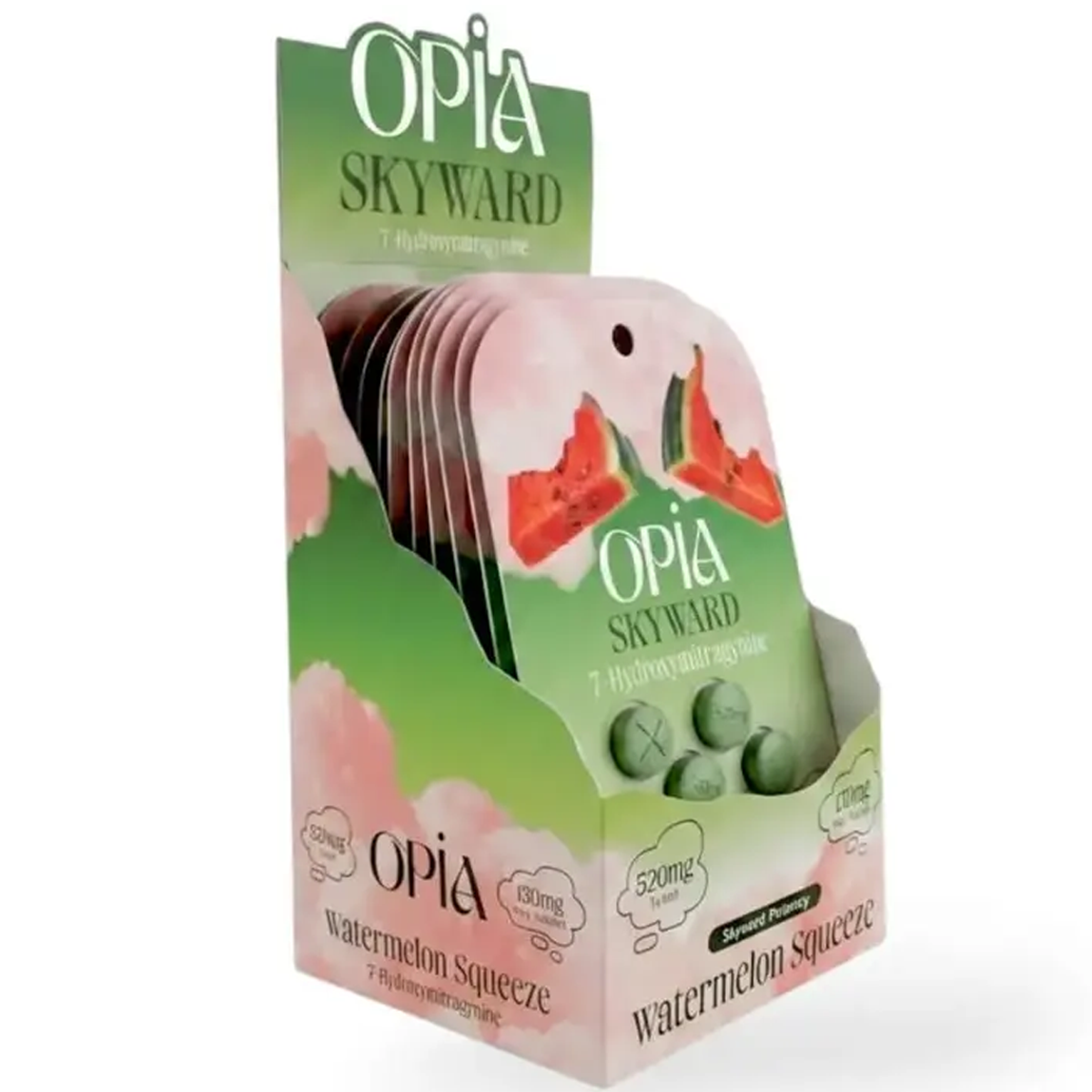 NEW Opia  Skyward - 130mg 7-OH Tabs - 4 Ct - 4 Flavors [K-OPIA-SK]