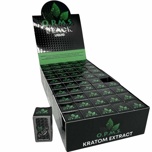 O.P.M.S Black - 8.8ml Shot (New 50ct Boxes!) [K-OPMS-BS]