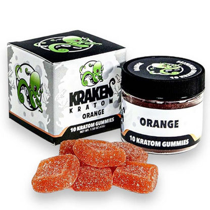 Kraken Kratom Gummies 300mg - 3 Flavors [K-KR-KG]