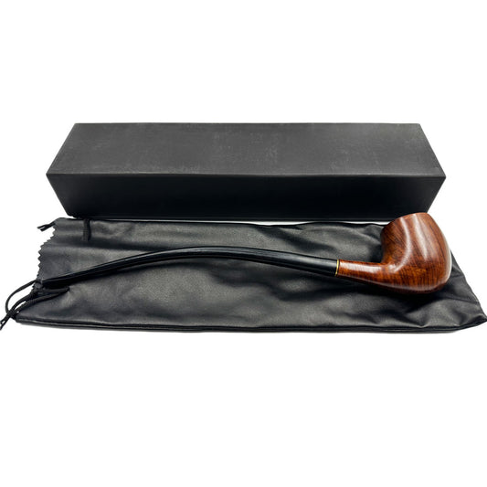 11" Wooden Churchwarden w/ Gift Box & Drawstring Pouch [HP-W-B-28]