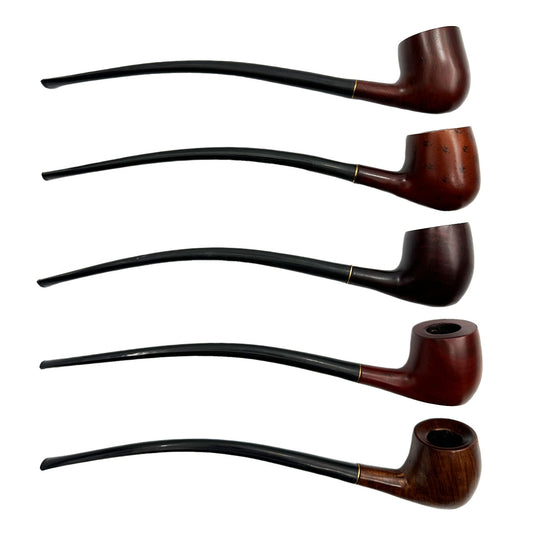 11" Wooden Churchwarden w/ Gift Box & Drawstring Pouch [HP-W-B-28]