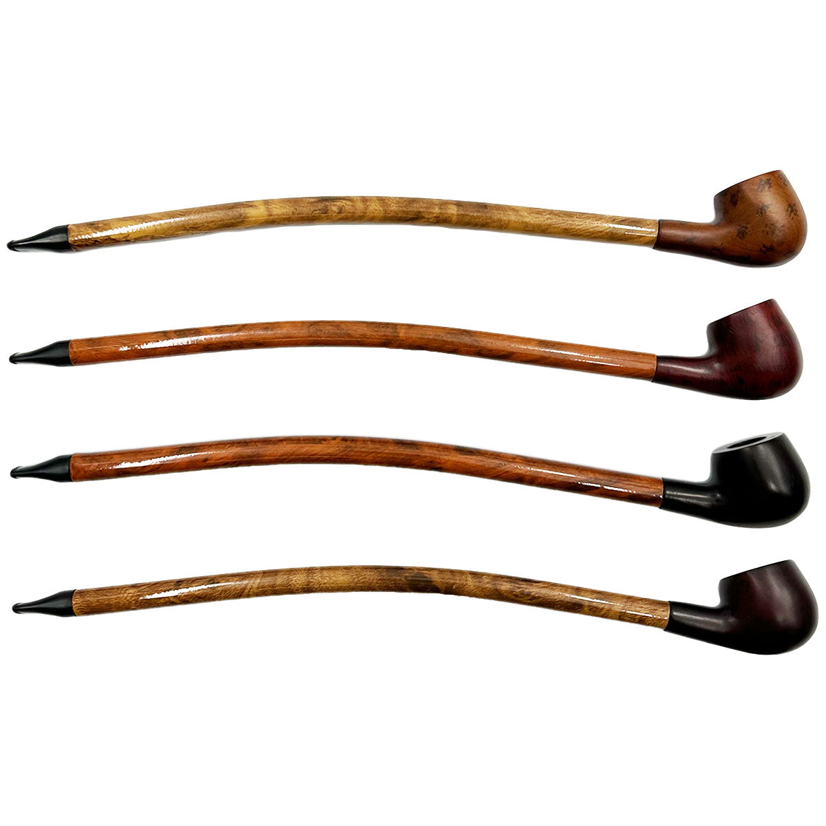 14" Wooden Churchwarden - Assorted Styles [HP-W-B-28D]
