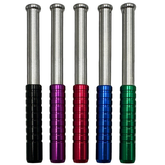 2.25” or 3” Anodized Ejector Bat - Assorted Colors [PH-M-25-Lg] or [PH-M-25-Sm]
