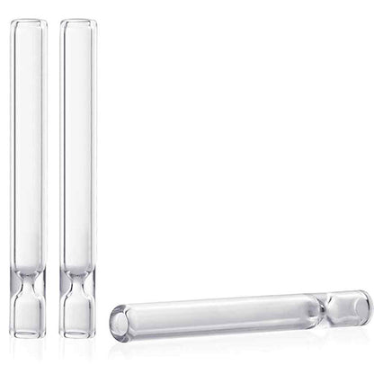 4.25" Large Glass Standard Bat - Clear [PH-G-45]
