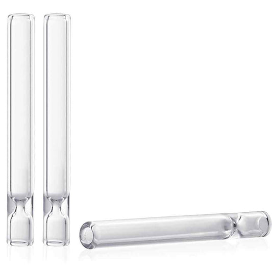 4.25" Large Glass Standard Bat - Clear [PH-G-45]