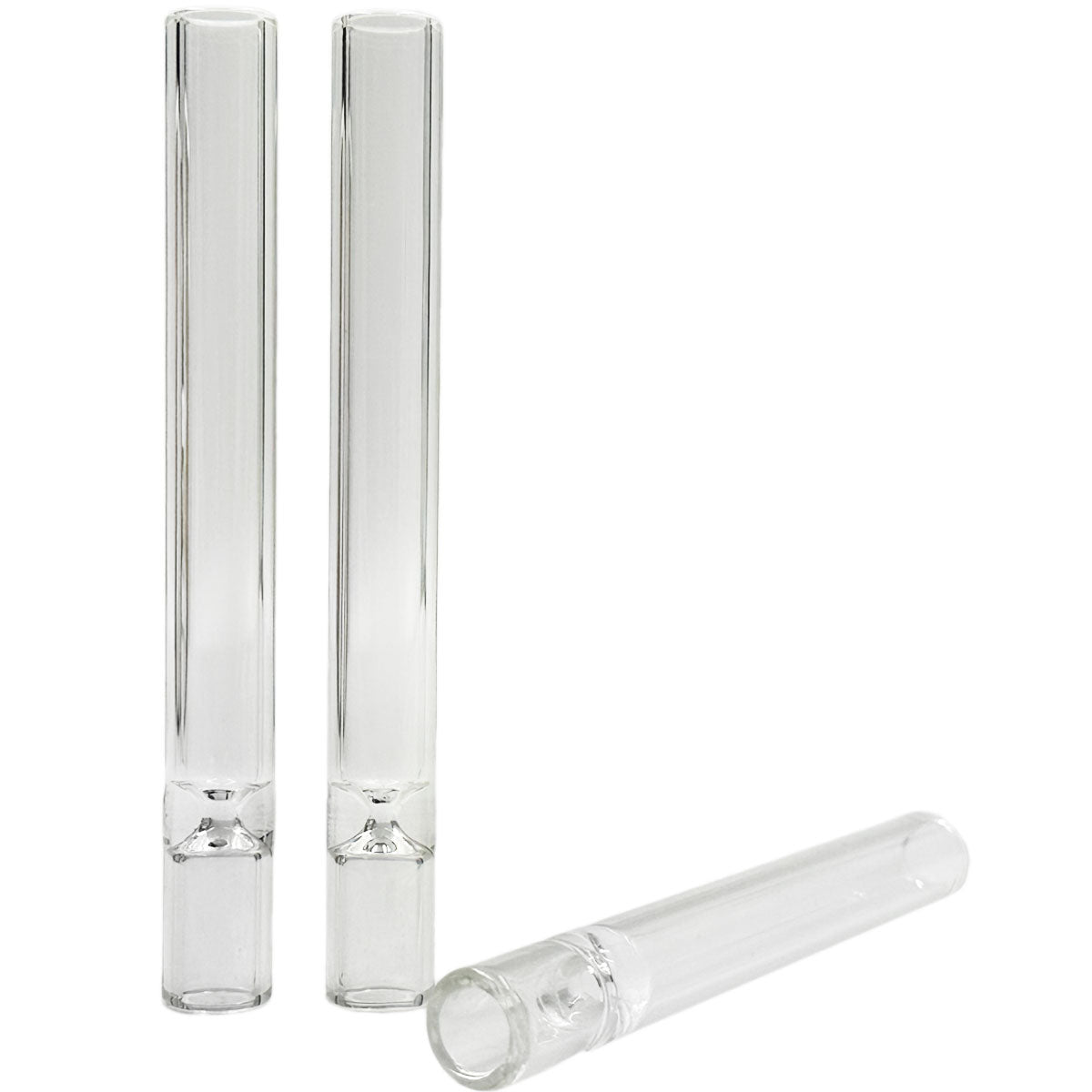 4.25" Large Glass Standard Bat - Clear [PH-G-45]