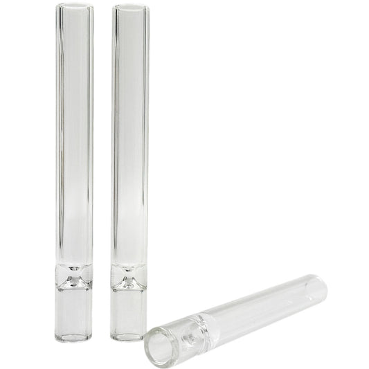 4.25" Large Glass Standard Bat - Clear [PH-G-45]