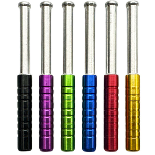2.25” or 3” Anodized Bat - Assorted Colors [PH-M-48-Lg] or [PH-M-48-Sm]