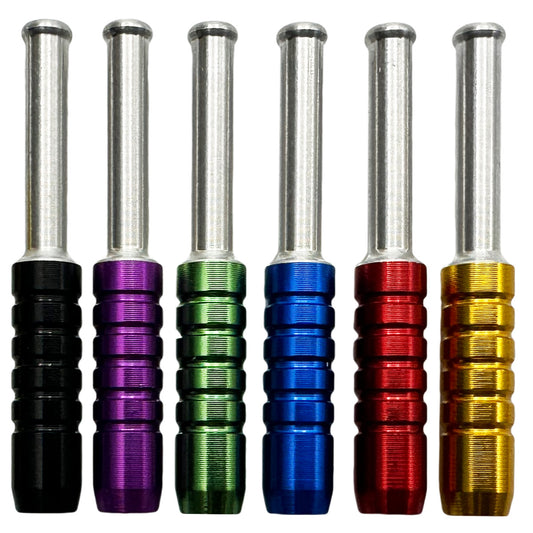 2.25” or 3” Anodized Bat - Assorted Colors [PH-M-48-Lg] or [PH-M-48-Sm]