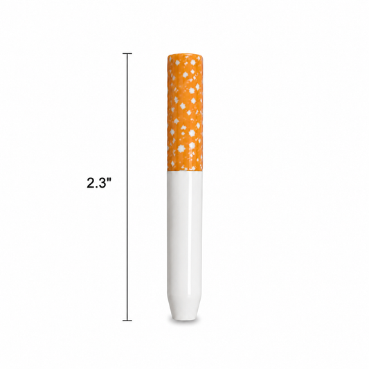 2.3" or 3.1” Quartz Cigarette Bat w/ Standard Tip [PH-G-11-Lg] [PH-G-11-Sm]