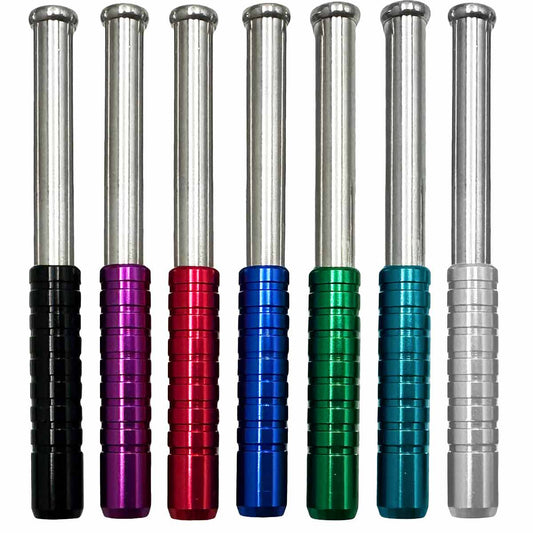 2.25” or 3” Anodized Ejector Bat - Assorted Colors [PH-M-25-Lg] or [PH-M-25-Sm]